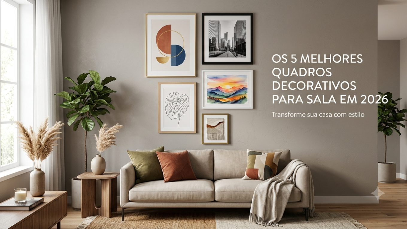 Quadros Decorativos para Sala Os 5 Melhores