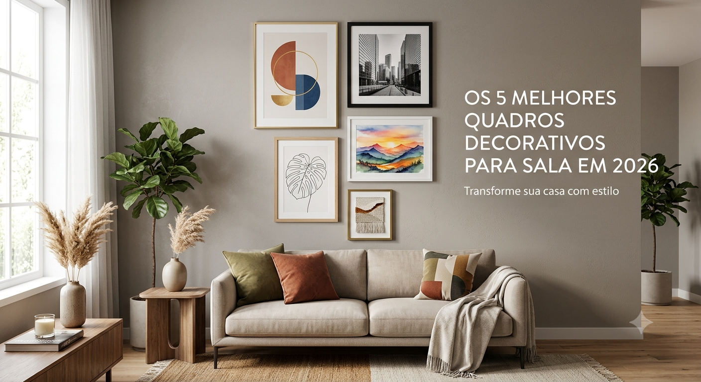 Quadros Decorativos para Sala Os 5 Melhores